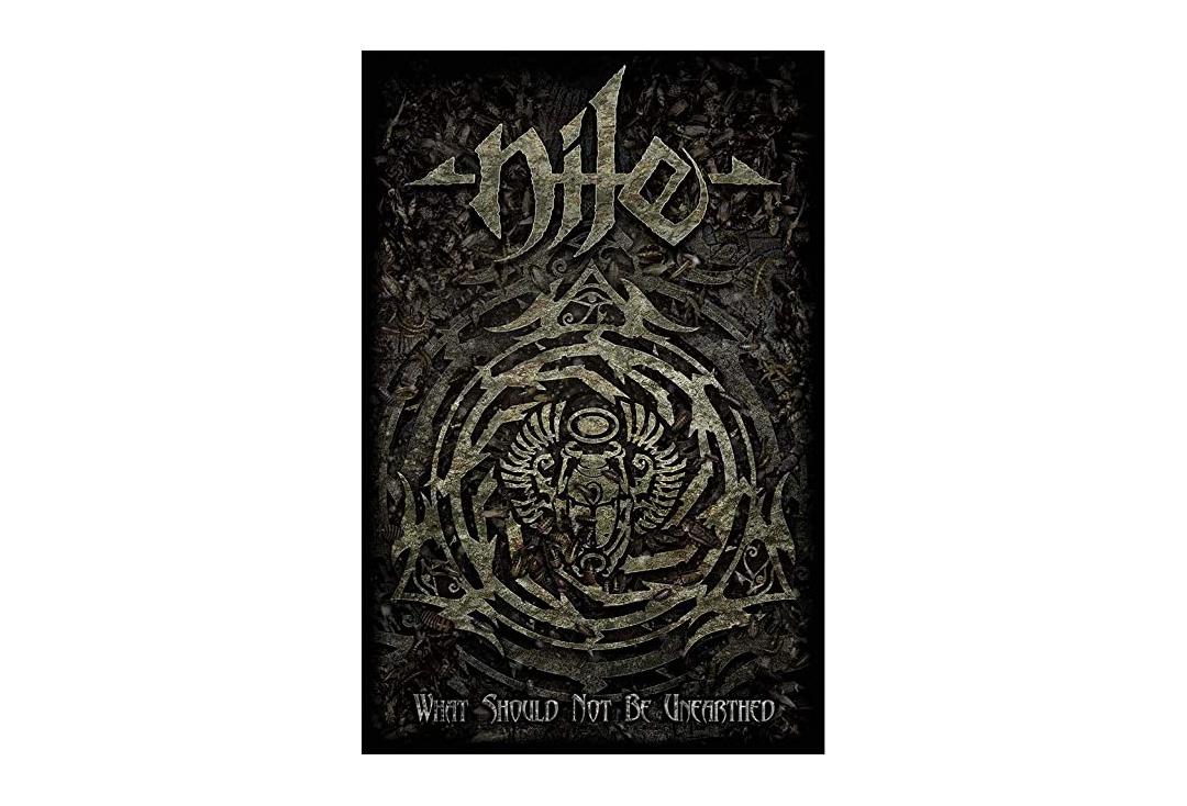 Official Band Merch | Nile - What Should Not Be Unearthed Printed Textile Poster