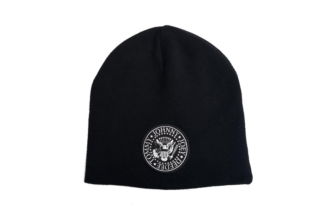 Official Band Merch | Ramones - Presidential Seal Official Knitted Beanie Hat