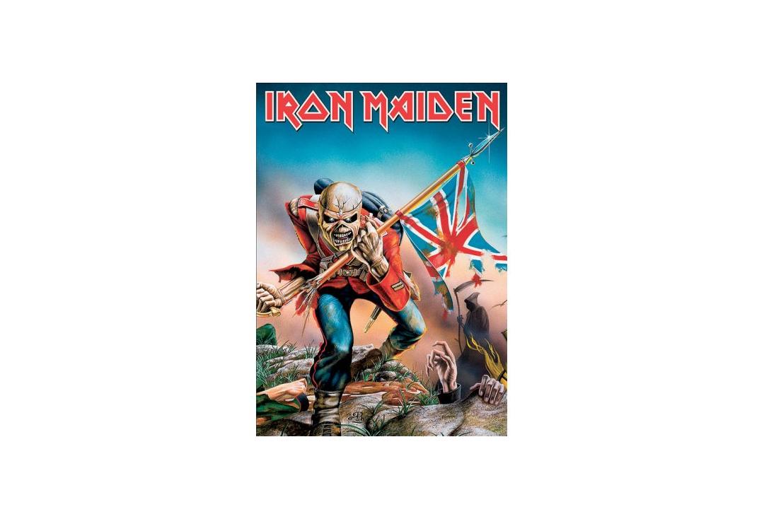 Official Band Merch | Iron Maiden - The Trooper Official Postcard
