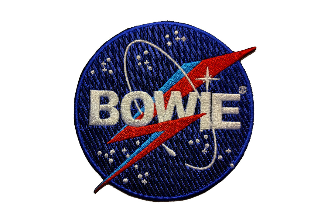 Official Band Merch | David Bowie - NASA Woven Patch