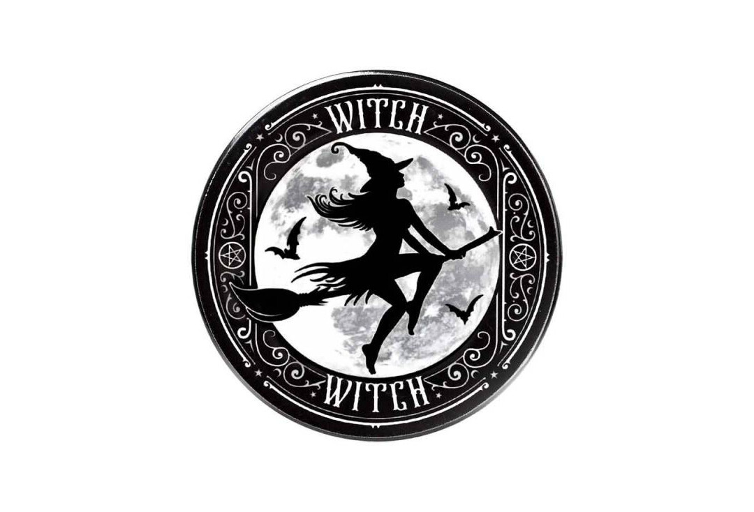 Alchemy Gothic | Witch Ceramic Coaster - Main