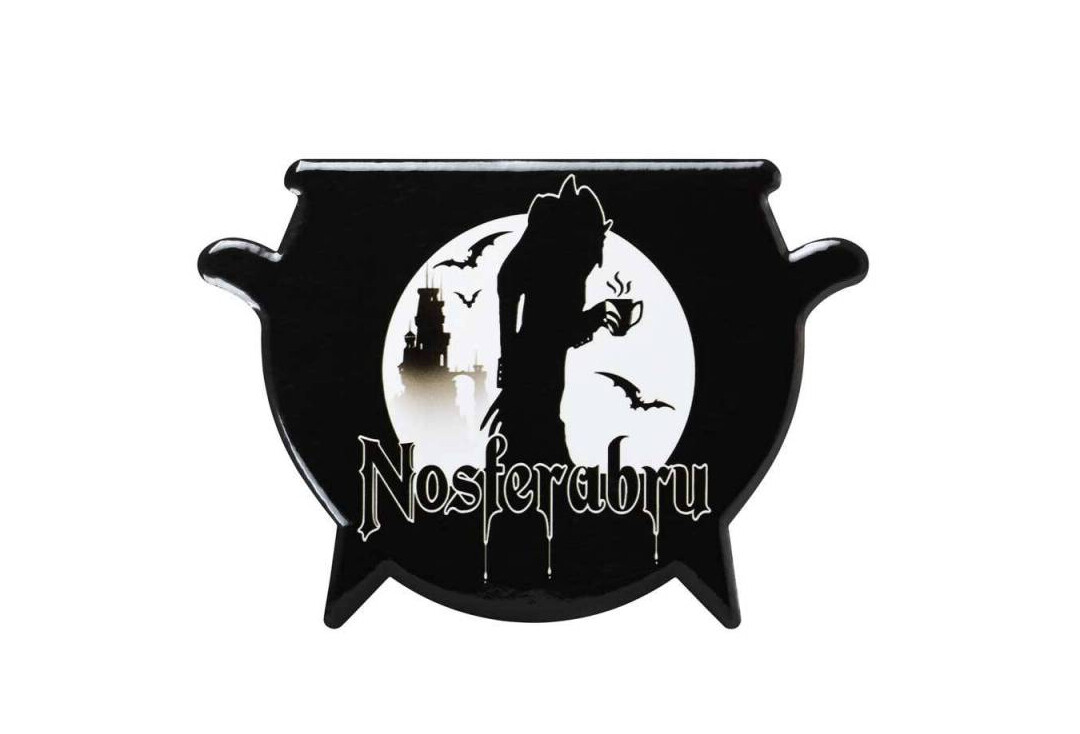 Nosferabru Alchemy Gothic Shaped Ceramic Coaster