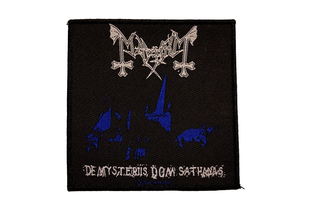 Official Band Merch | Mayhem - De Mysteriis Dom Sathanas Woven Patch