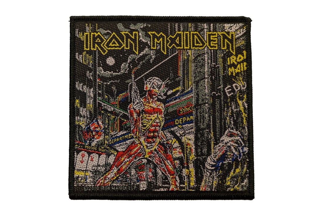 Official Band Merch | Iron Maiden - Somewhere In Time Woven Patch
