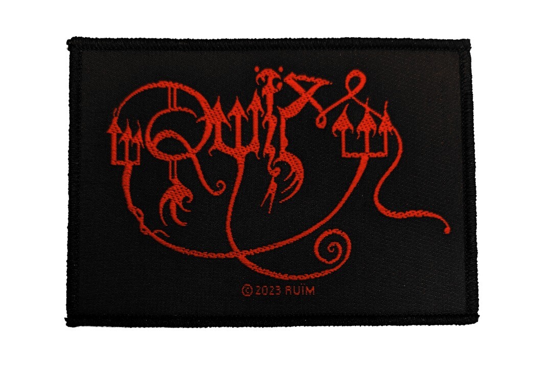 Official Band Merch | Ruim - Black Royal Spiritism Woven Patch