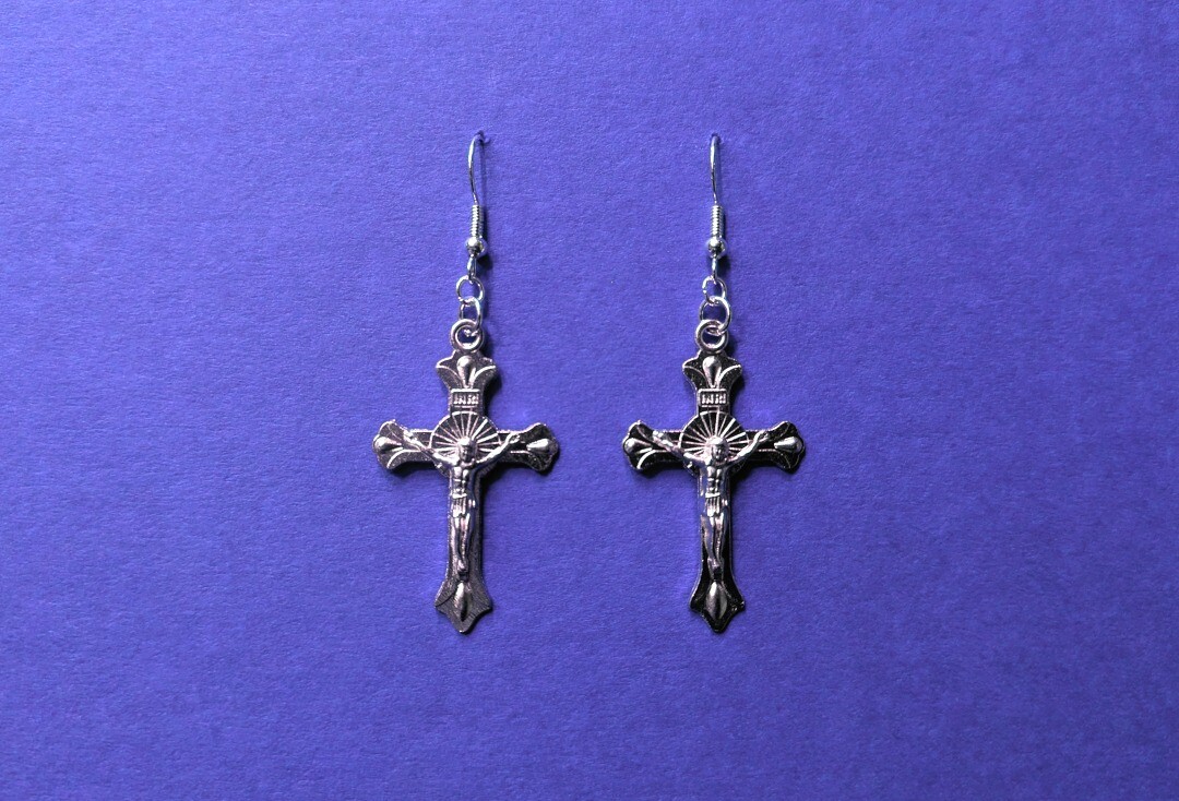 Gaslight Jewellery | Cruci Cross Earrings