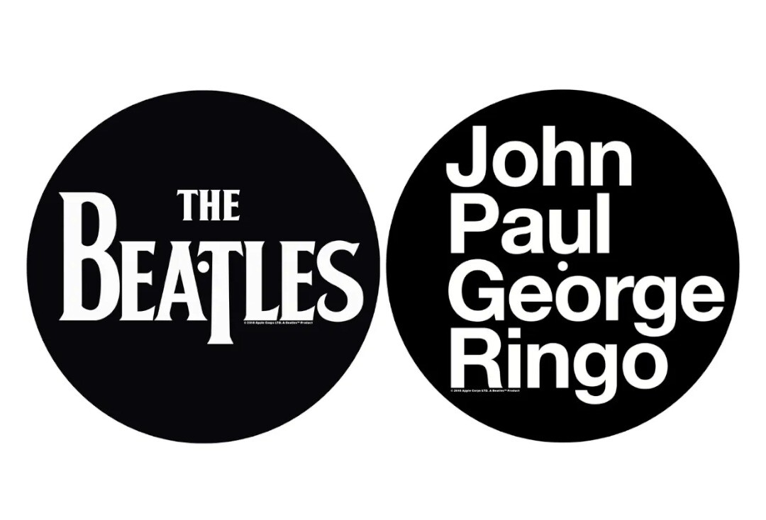 Official Band Merch | The Beatles - John Paul George Ringo Official Slipmat Set