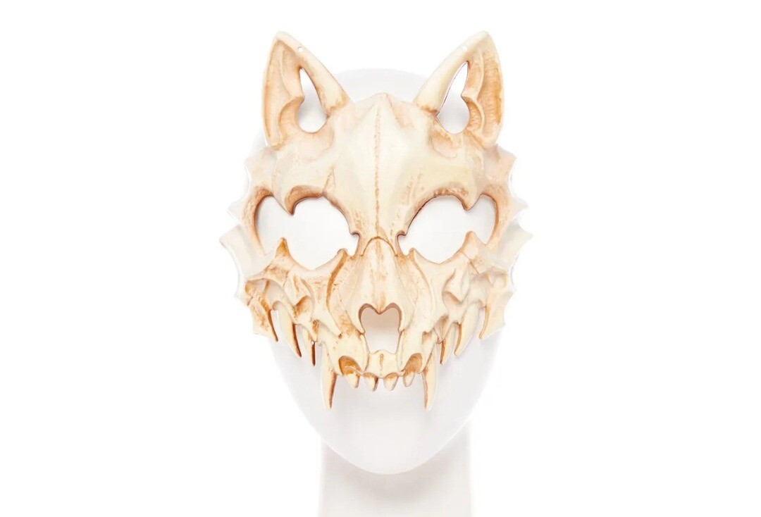 Void Clothing | Wolf Skull Plastic Mask