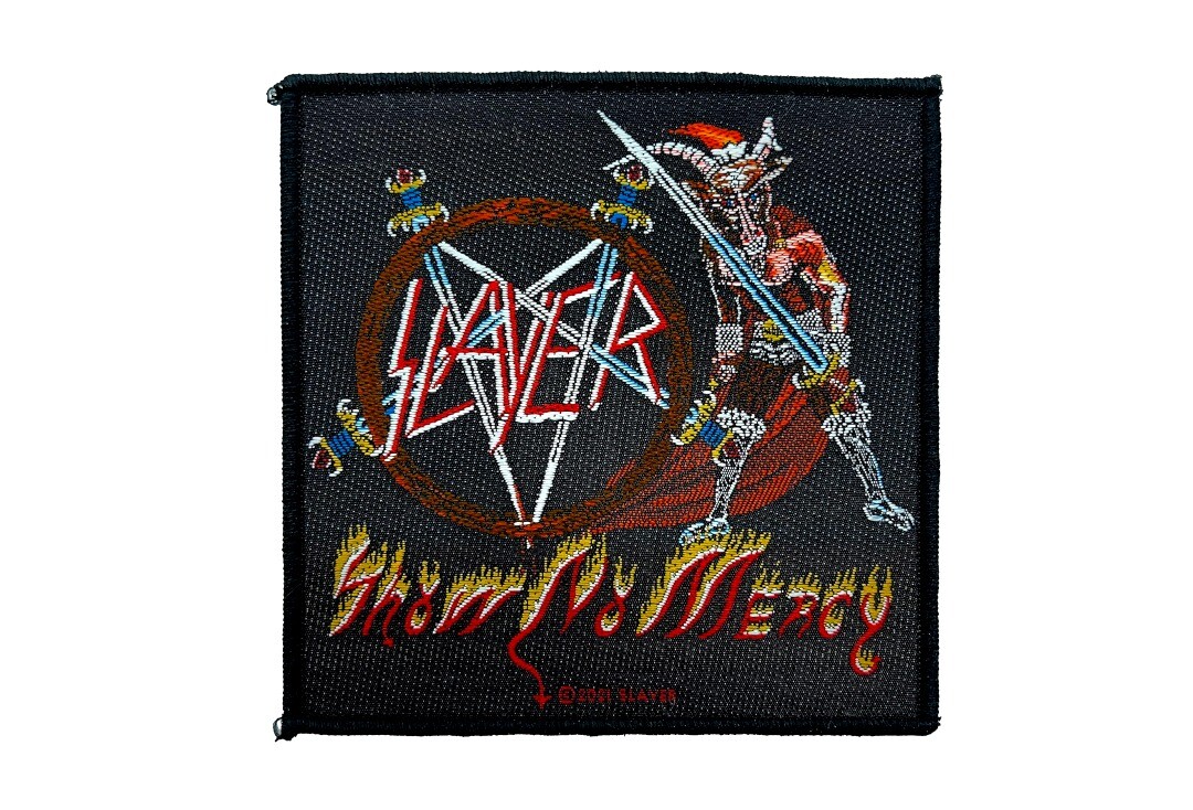 Official Band Merch | Slayer - Show No Mercy Woven Patch