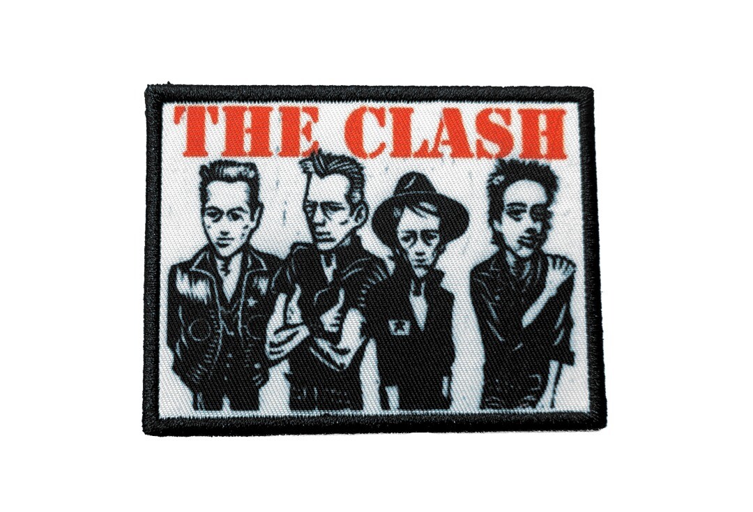 Official Band Merch | The Clash - Characters Sew On Printed Patch