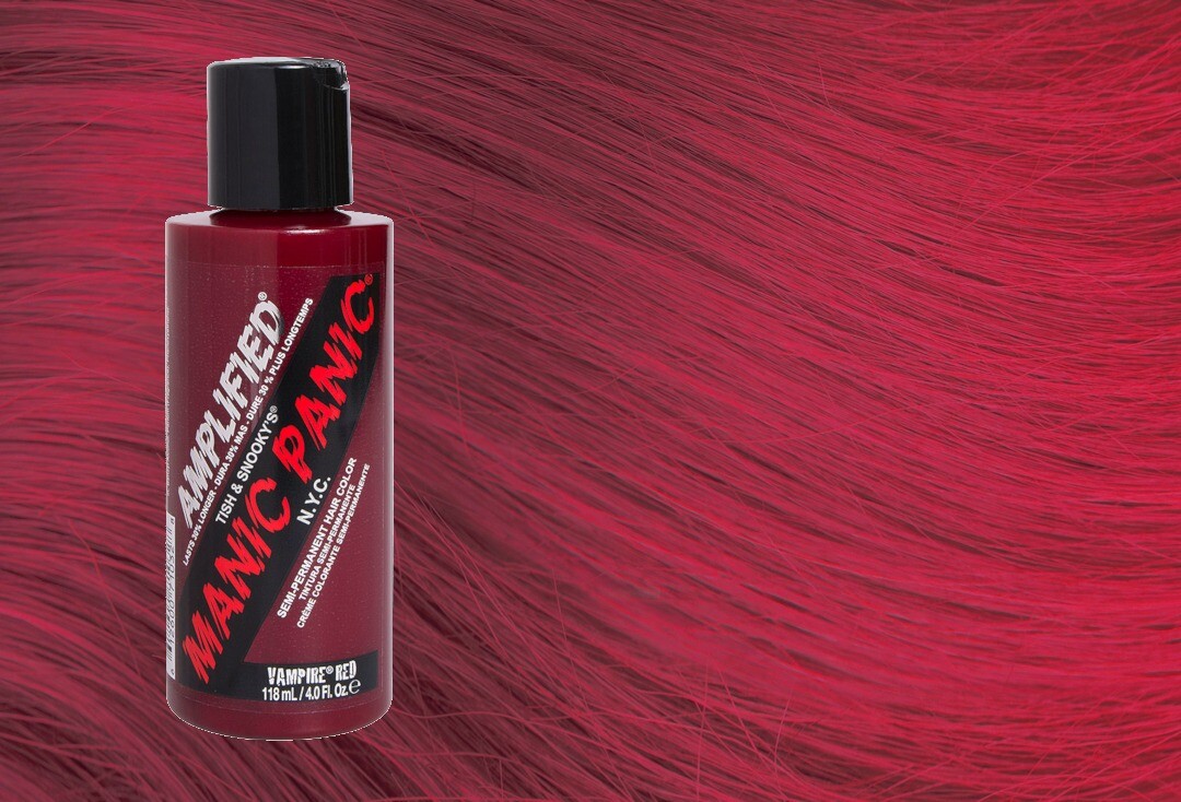 Vampire Red Manic Panic Amplified Cream Hair Colour