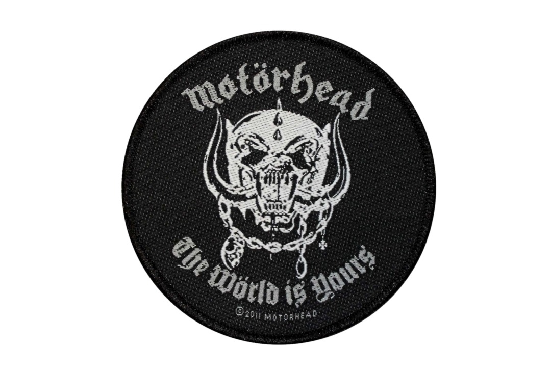 Motorhead - The World Is Yours Sew On Woven Patch