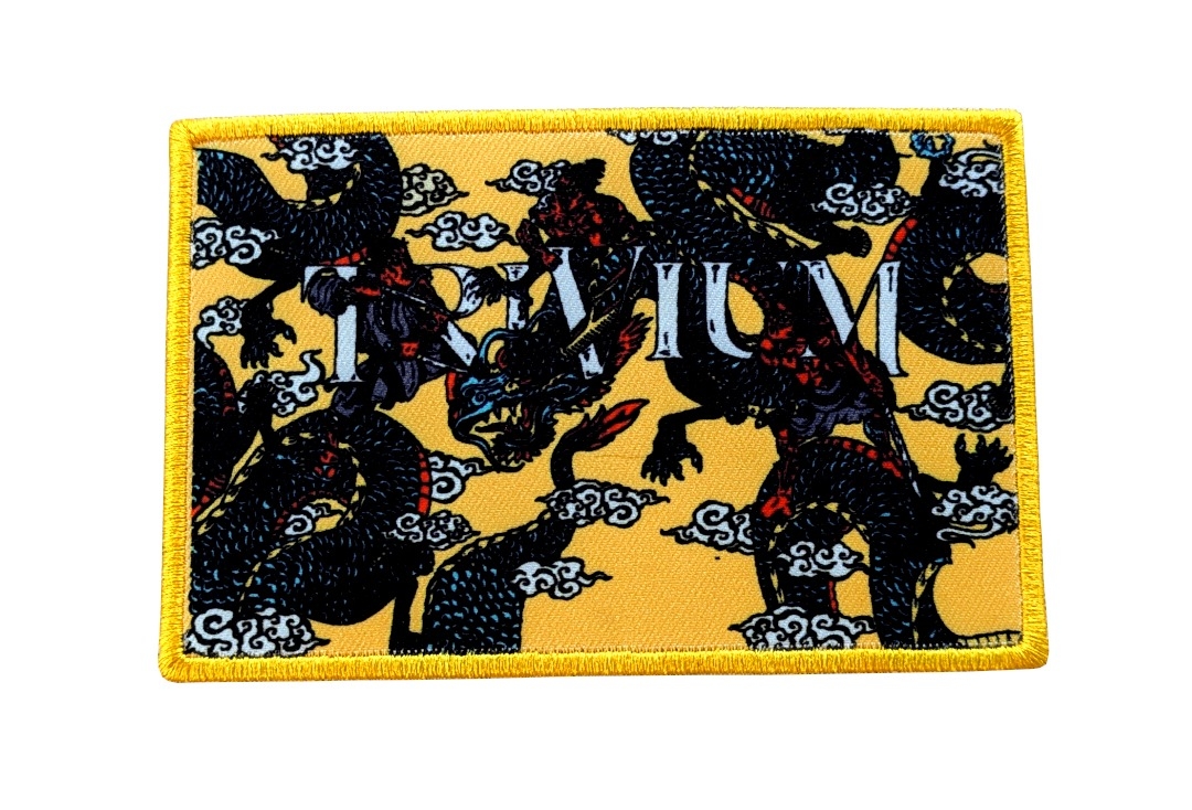 Trivium - Yellow Dragons Iron On Printed Patch