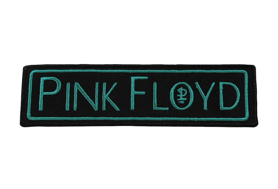 Pink Floyd - Division Bell Text Logo Iron On Embroidered Patch