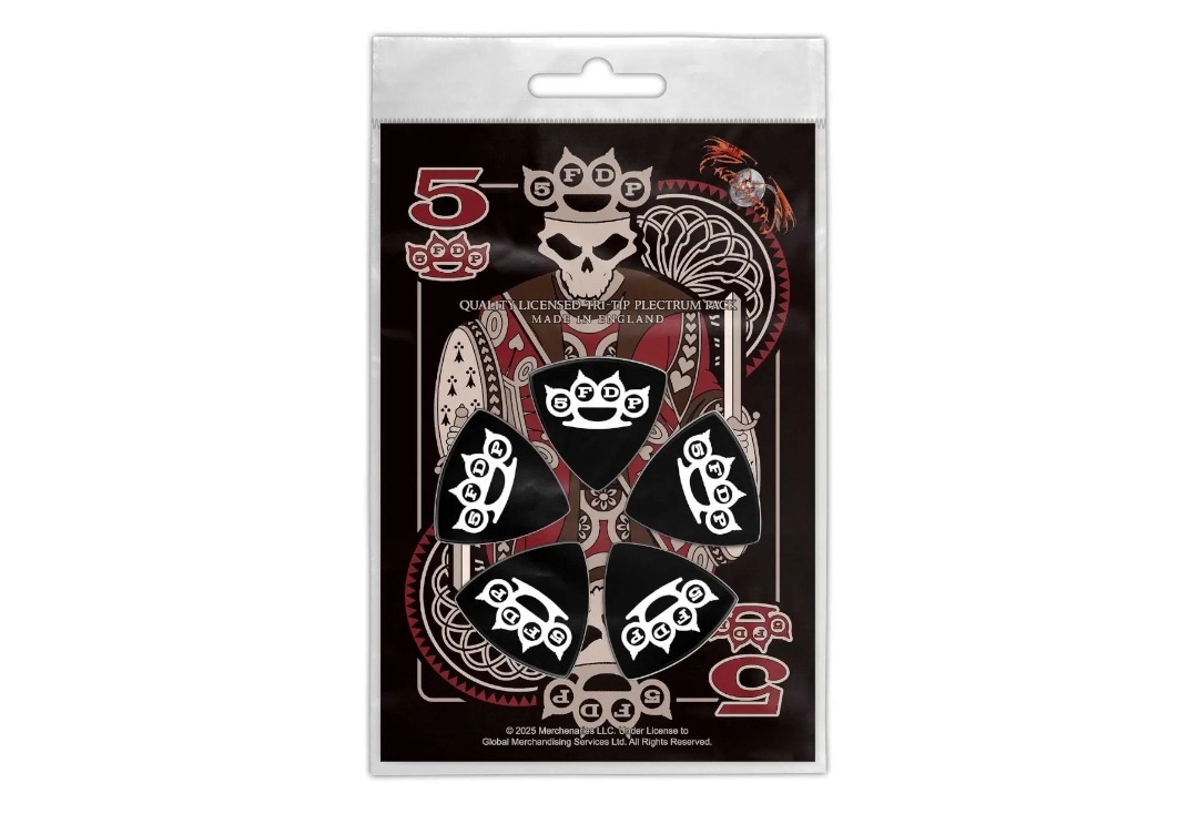 Five Finger Death Punch - Knuckle Crown Official Tri-Tip Plectrum Pack