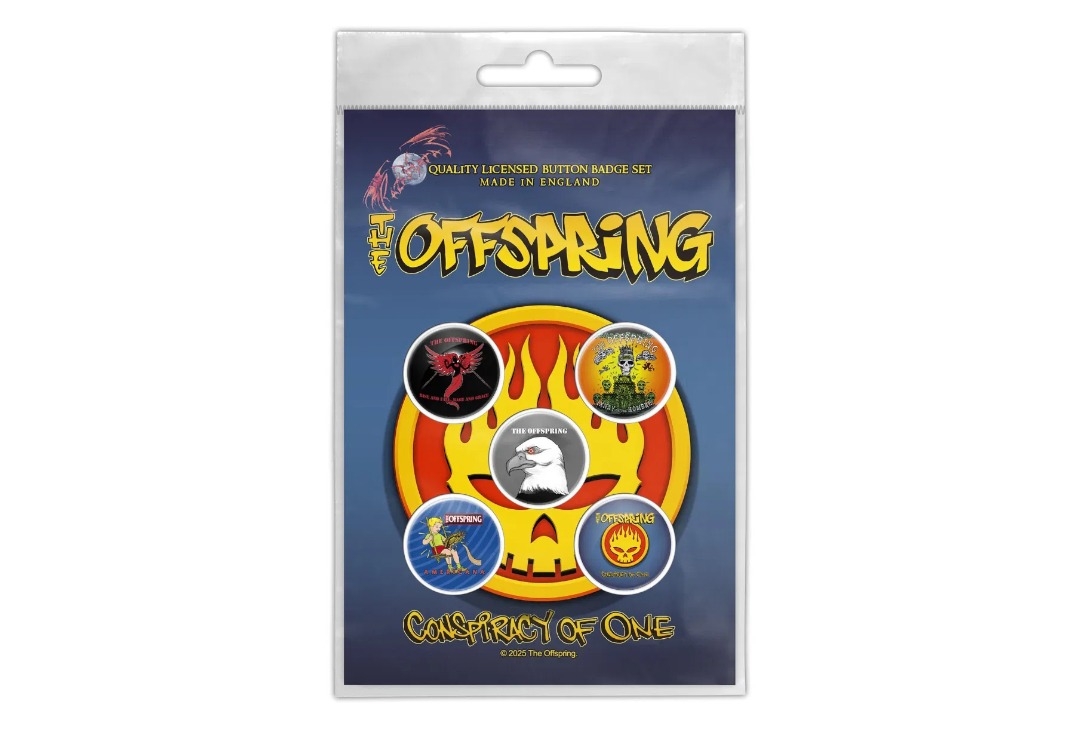 The Offspring - Conspiracy Of One Official Button Badge Pack