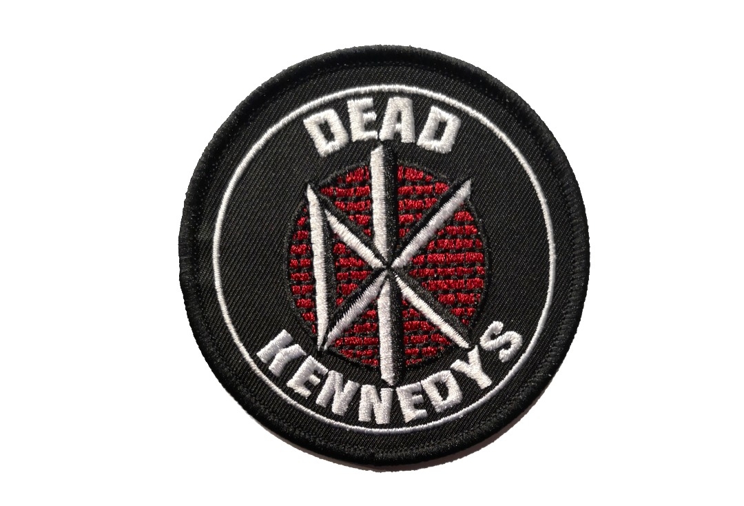 Dead Kennedys - Black Circle Logo Iron On Embroidered Patch