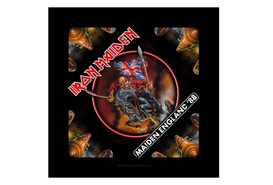 Official Band Merch | Iron Maiden - Maiden England Official Bandana