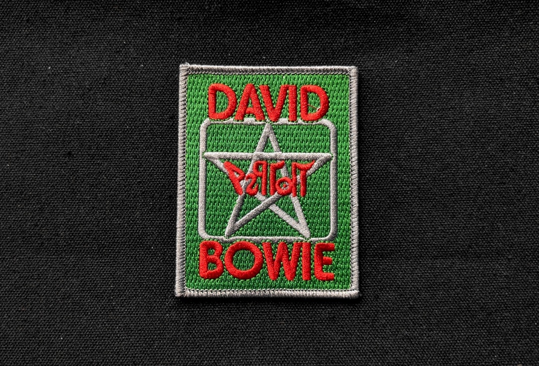 David Bowie - Backstage Pass Iron On Embroidered Patch