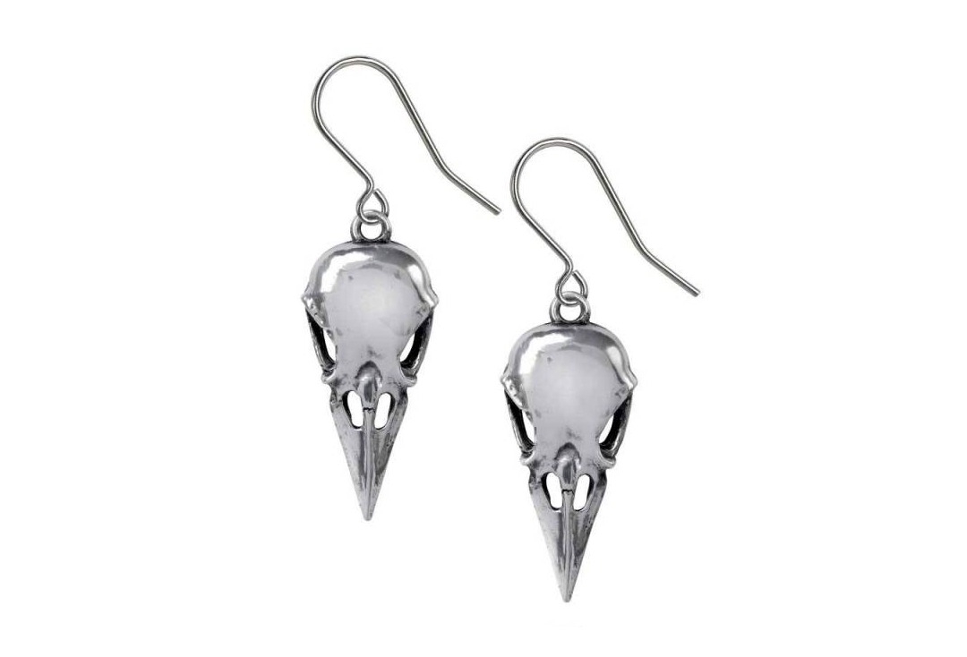 Coeur Crane Alchemy Gothic Earrings