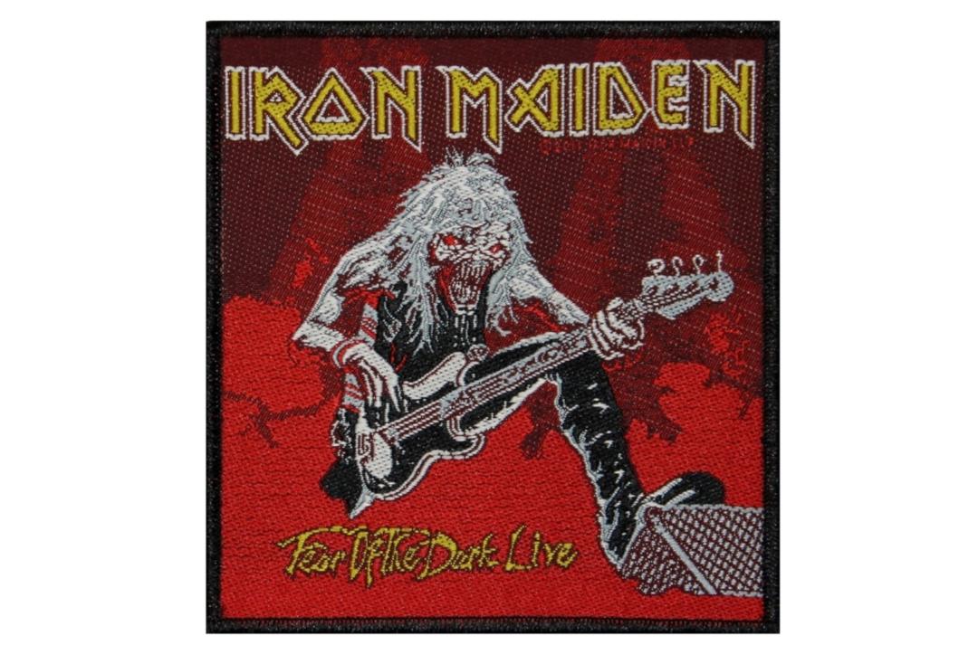 Official Band Merch | Iron Maiden - Fear Of The Dark Live Woven Patch