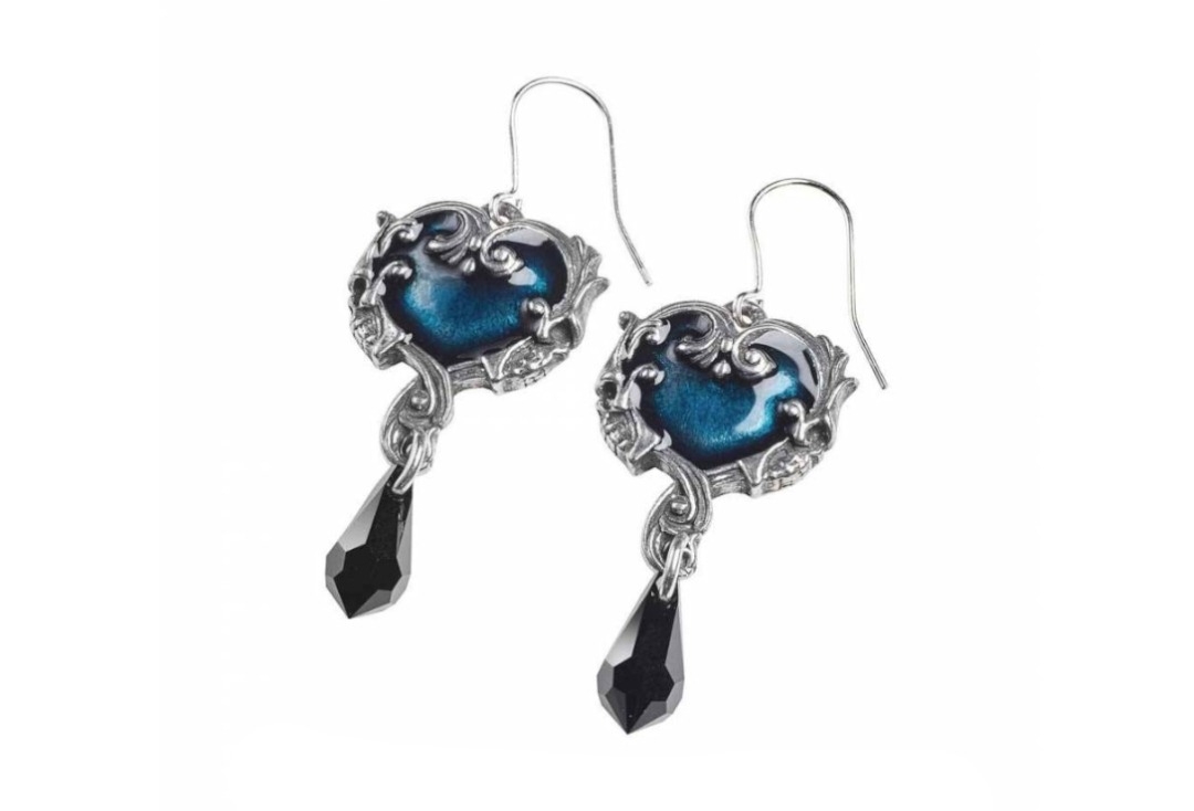 Affaire Du Coeur Alchemy Gothic Earrings - Side
