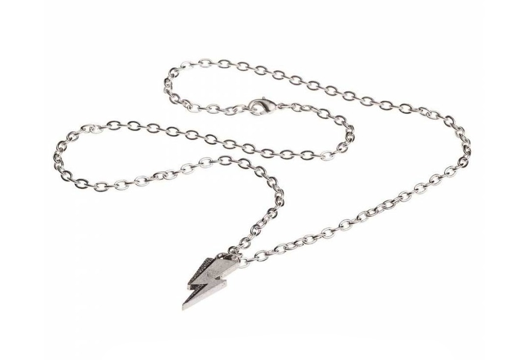 David Bowie - Flash Logo Alchemy Gothic Pendant - Chain