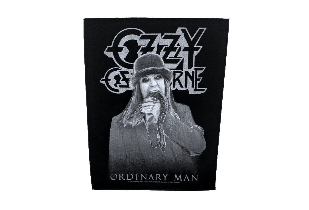 Ozzy Osbourne - Ordinary Man Printed Back Patch - Main