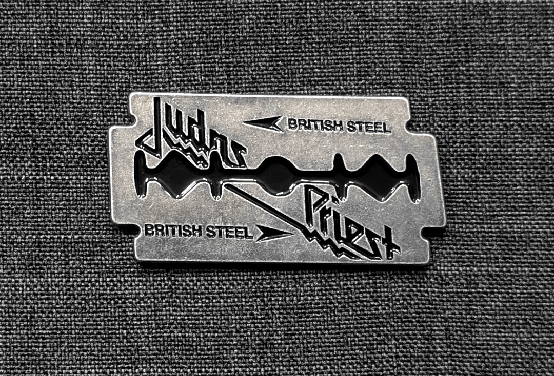 Judas Priest - British Steel Official Metal Pin Badge