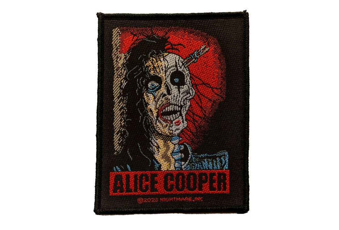 Alice Cooper - Trashed Sew On Woven Patch