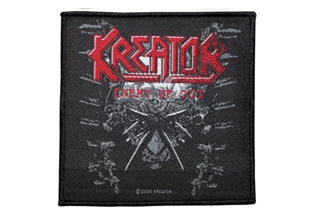 Kreator - Enemy Of God Sew On Woven Patch