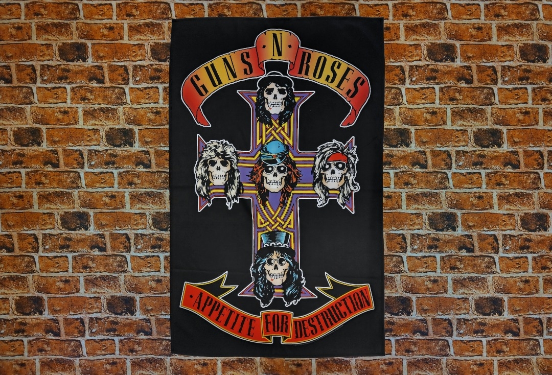 Guns N' Roses - Appetite For Destruction Printed Textile Poster