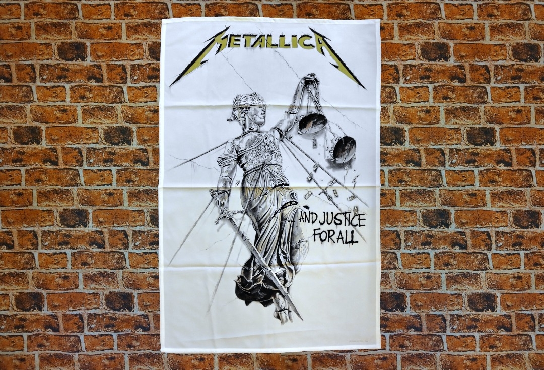 Metallica - And Justice For All Printed Textile Poster