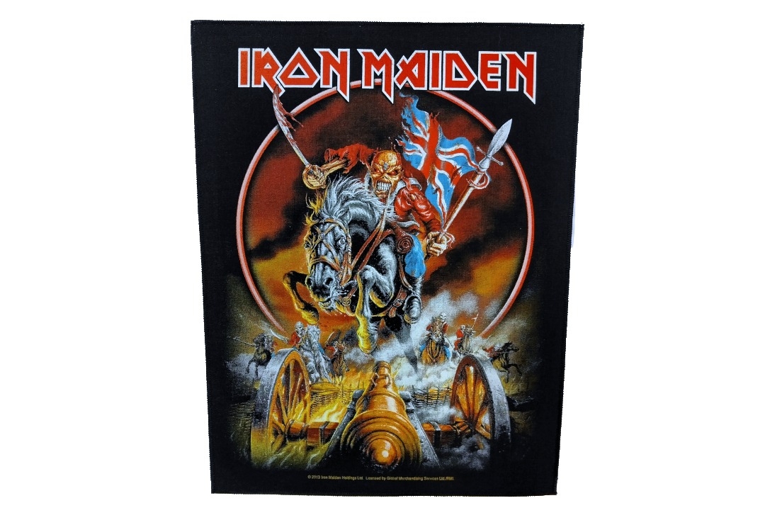 Iron Maiden - Maiden England Printed Back Patch