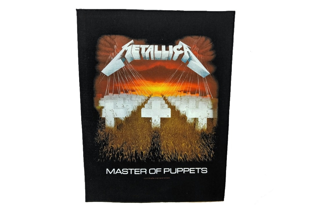 Metallica - Master Of Puppets Printed Back Patch
