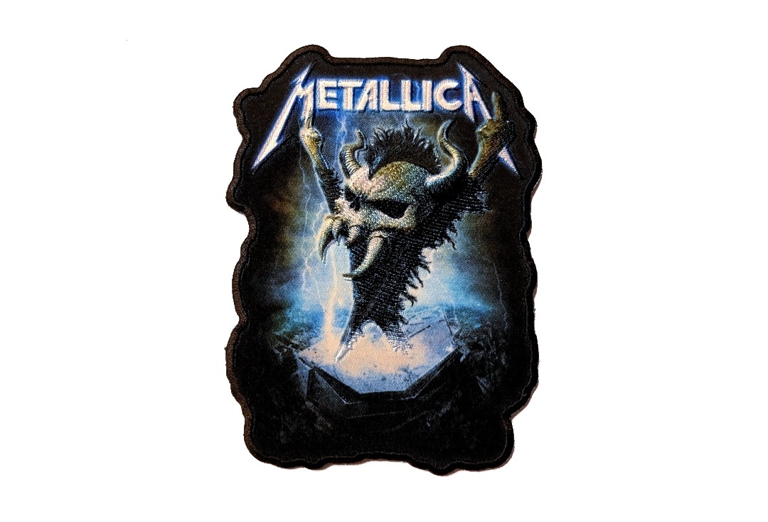 Metallica - Stadium Scary Guy Iron On Printed & Embroidered Patch