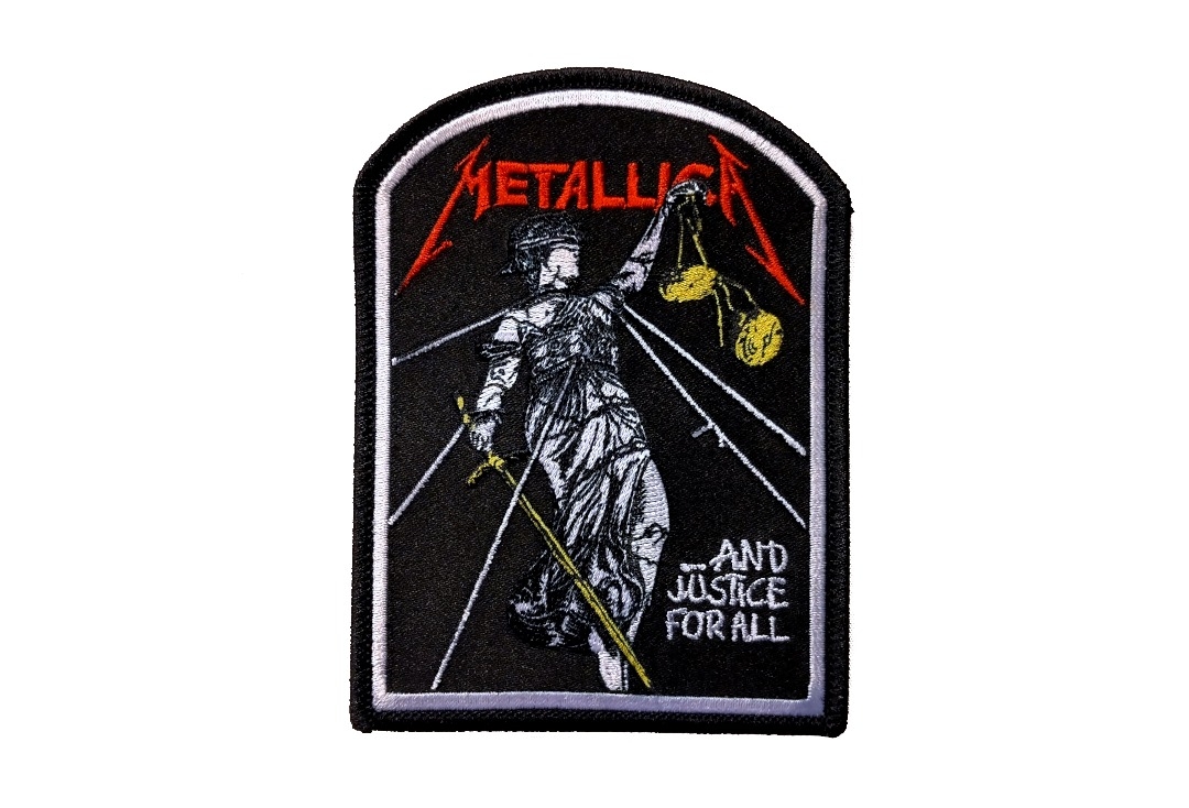 Metallica - Justice Tomb Iron On Printed & Embroidered Patch
