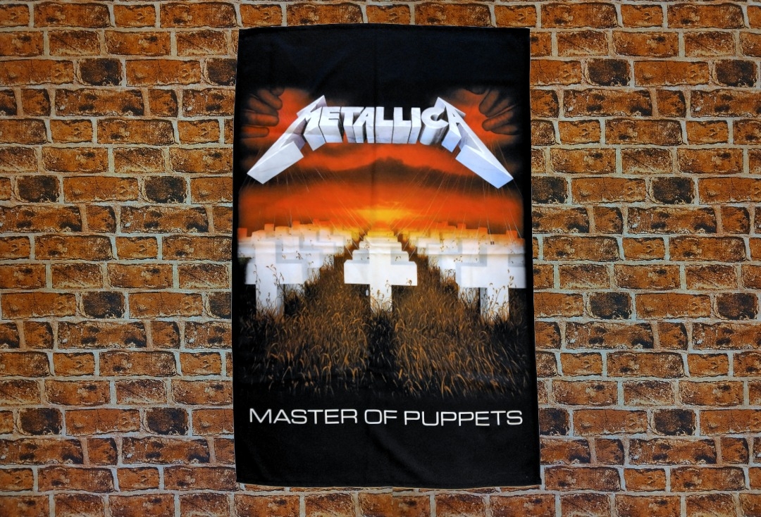 Metallica - Master Of Puppets Printed Textile Poster