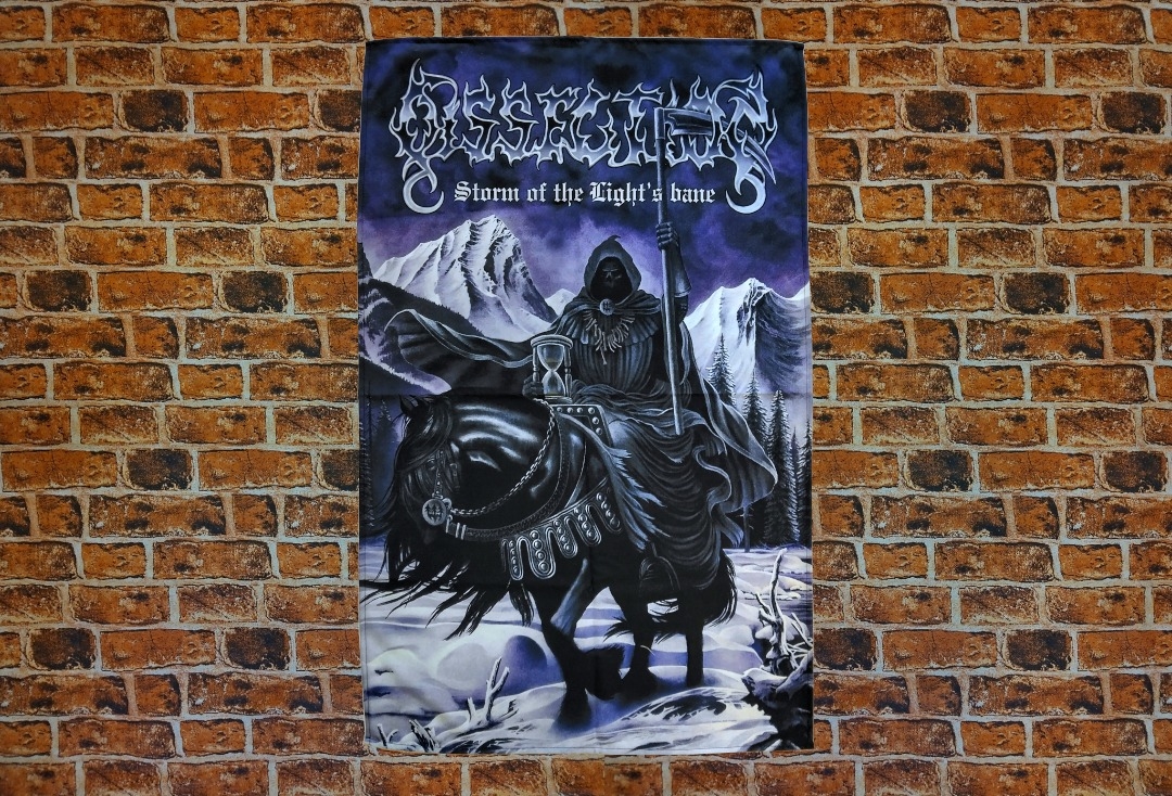 Dissection - Storm Of The Lights Bane Printed Textile Poster