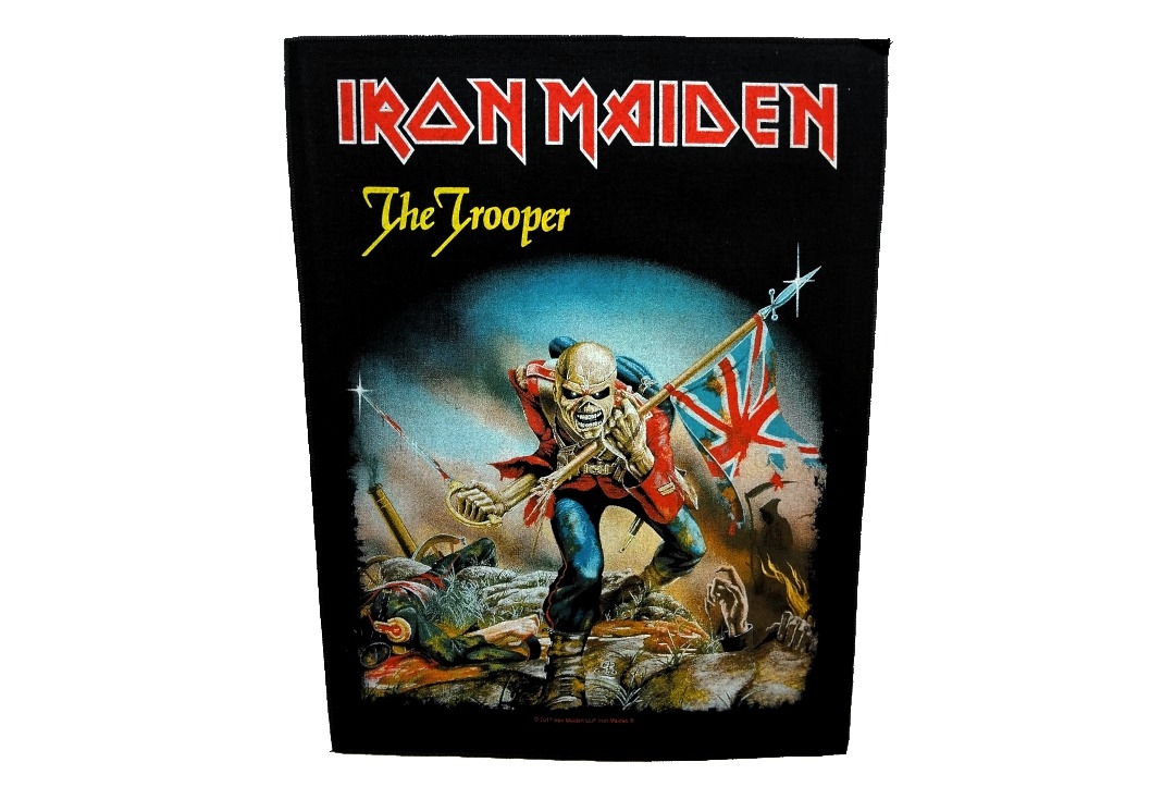 Iron Maiden - The Trooper Printed Back Patch
