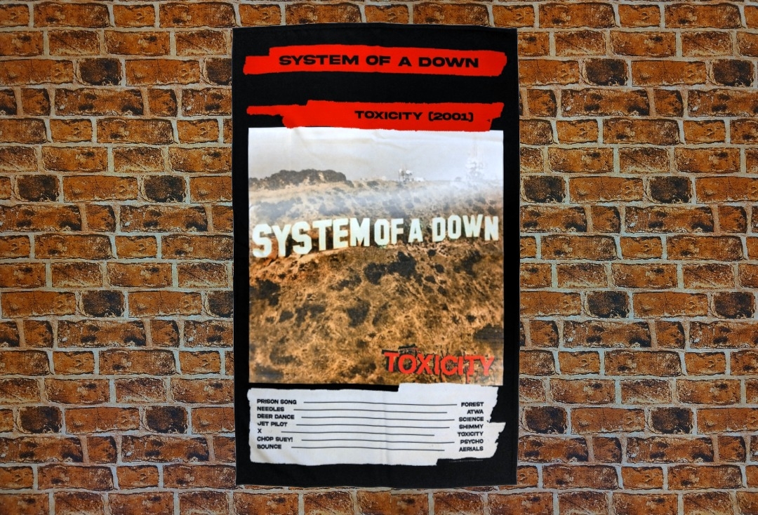 System Of A Down - Toxicity Printed Textile Poster