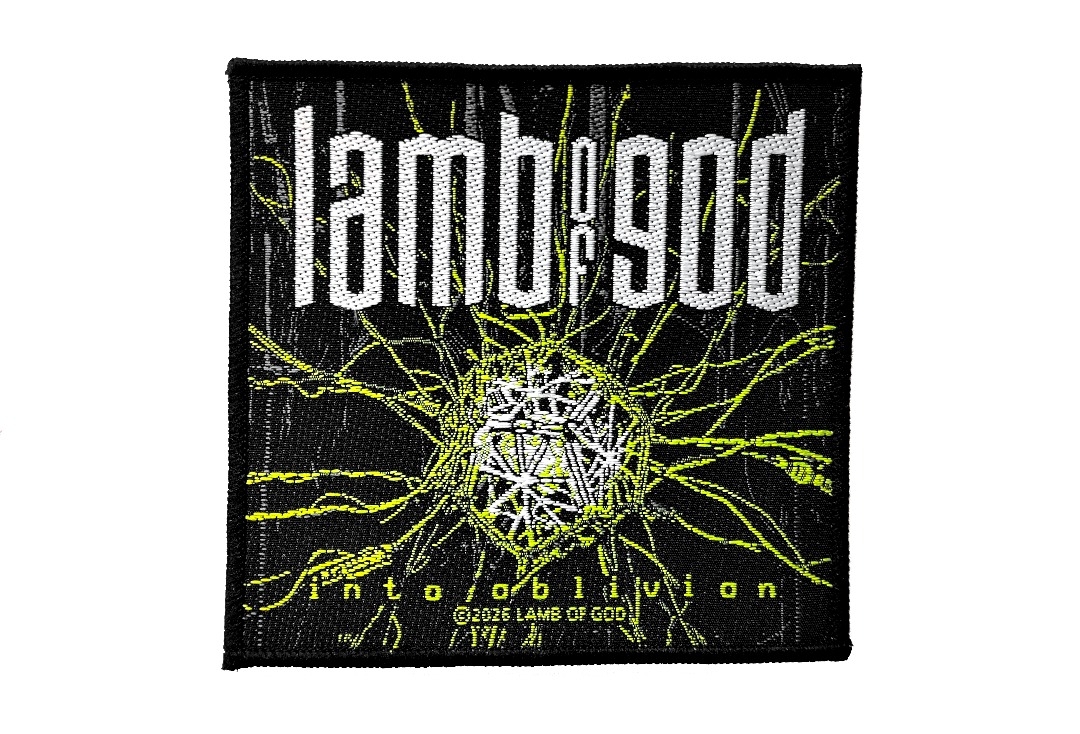 Lamb Of God - Into Oblivion Sew On Woven Patch