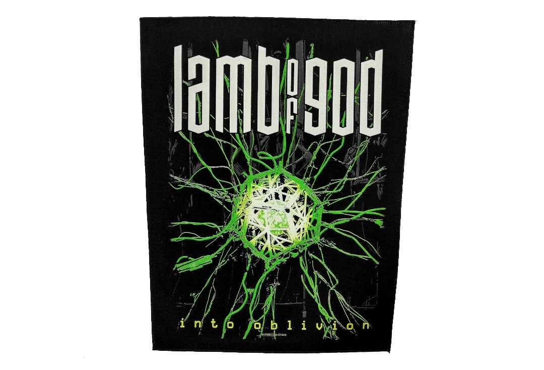 Lamb Of God - Into Oblivion Printed Back Patch