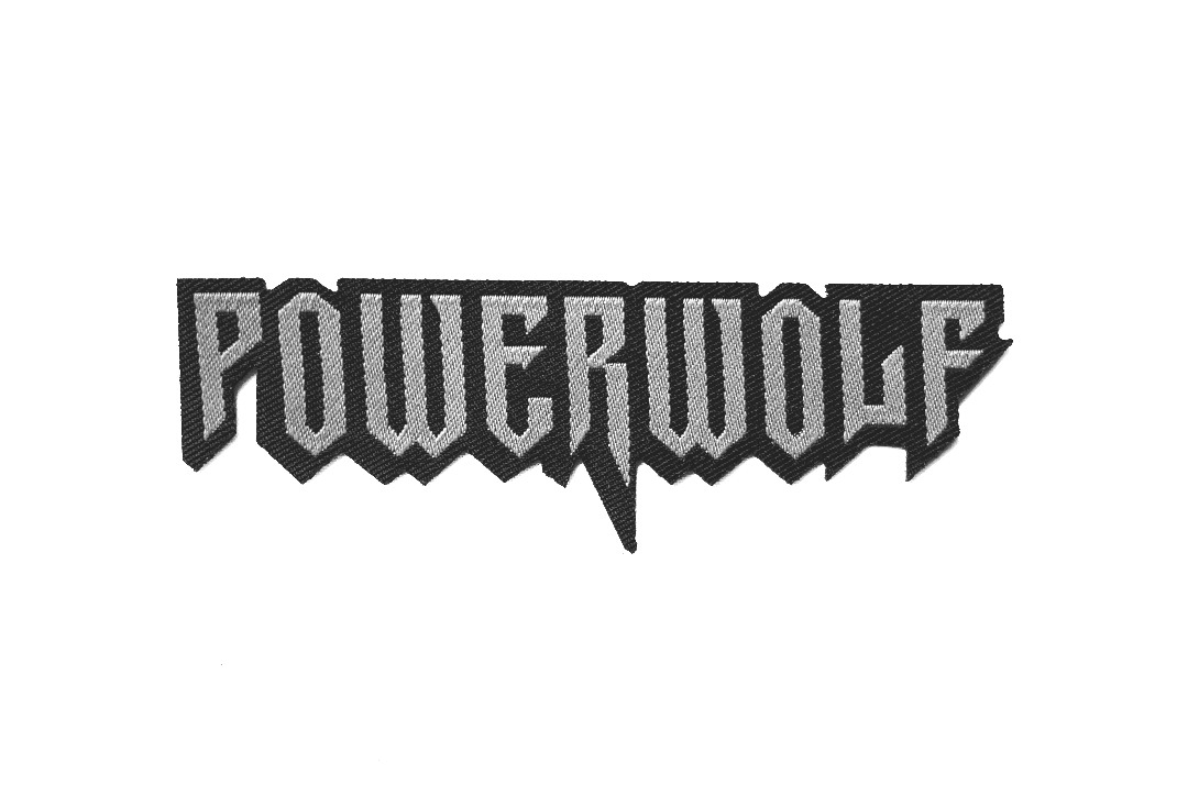 Powerwolf - Logo Cut Out Sew On Woven Patch