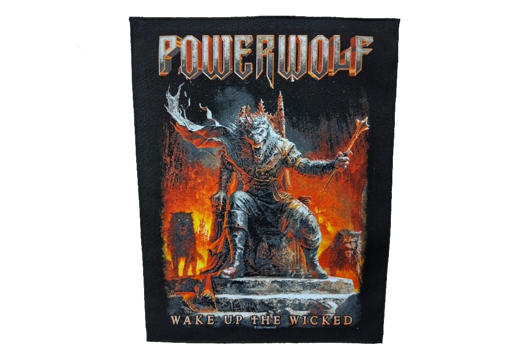 Powerwolf - Wake Up The Wicked Printed Back Patch