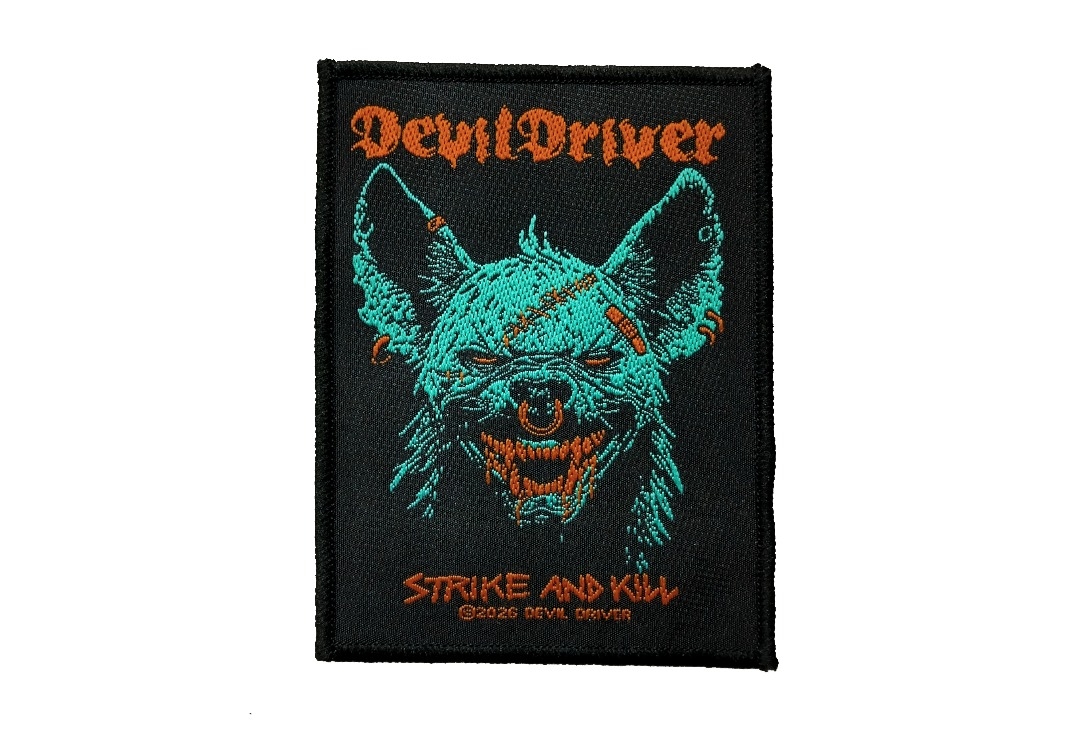 DevilDriver - Strike And Kill Sew On Woven Patch