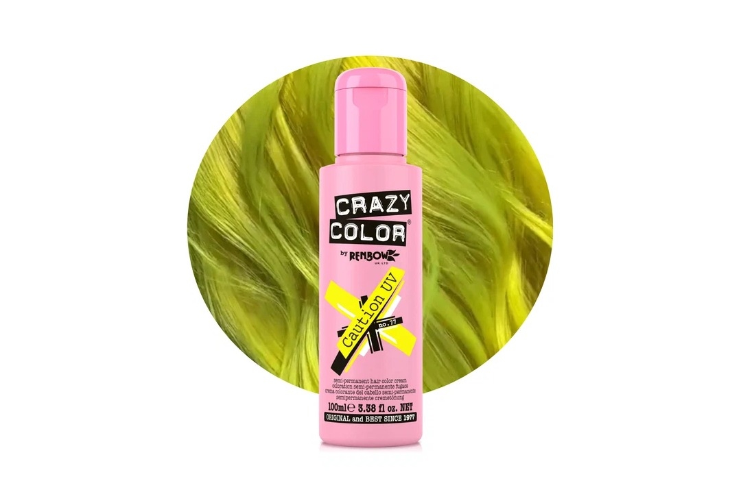 #77 Caution UV Crazy Color Semi-Permanent Hair Colour