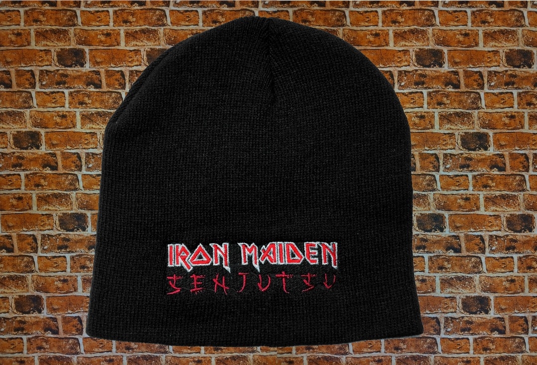 Iron Maiden - Senjutsu Embroidered Official Knitted Beanie Hat