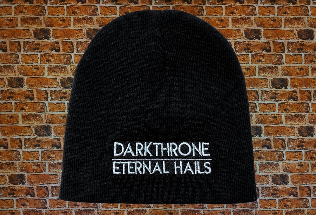 Darkthrone - Eternal Hails Embroidered Official Knitted Beanie Hat