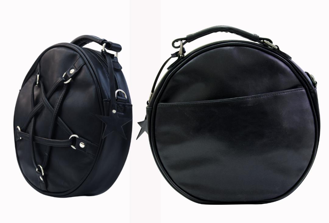 Banned Apparel | Time Travel Round Shoulder Bag - Back